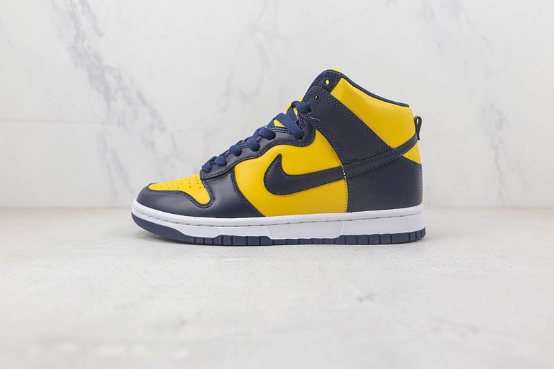 Nike Dunk High "Michigan" фото № 2