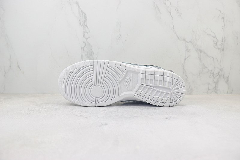 Nike Dunk Low "White Stork/Black Swoosh" фото № 8