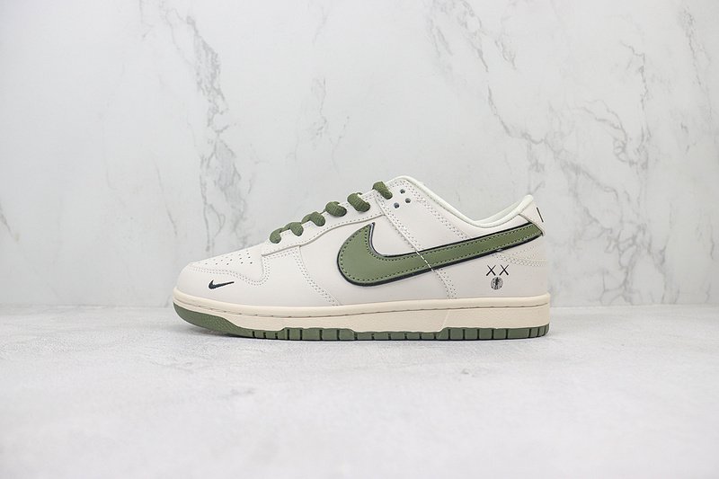 Nike Dunk Low "Sage Green/White" фото № 2