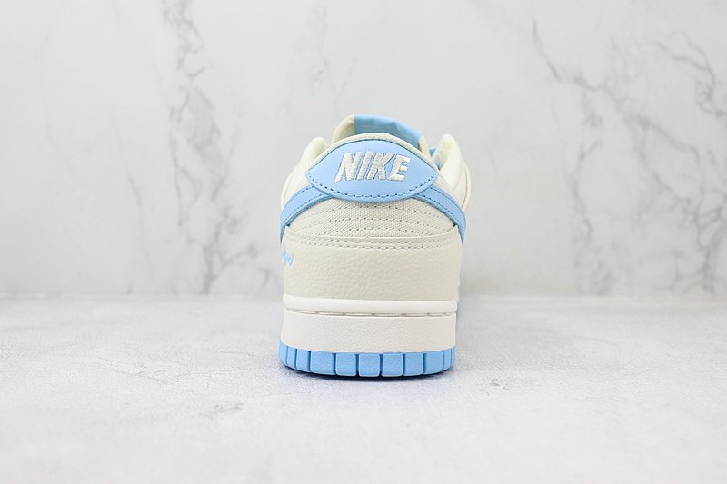 Louis Vuitton x Nike Dunk Low "Arctic Blue/White/Monogram" фото № 9