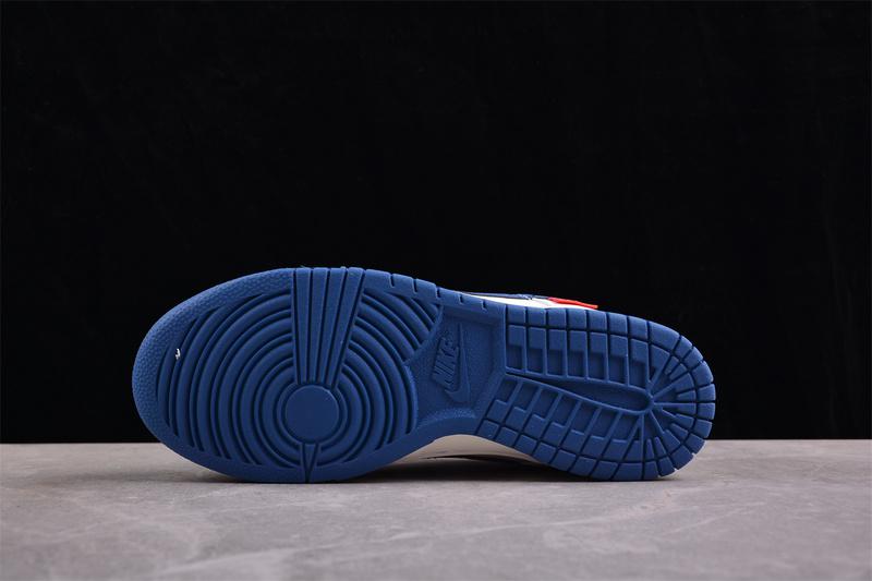 Supreme x Nike Dunk Low "Beige/Navy Blue" фото № 7