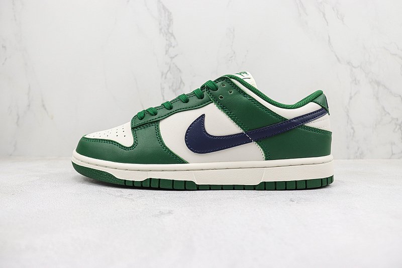 Nike Dunk Low "Green/White/Black" фото № 2