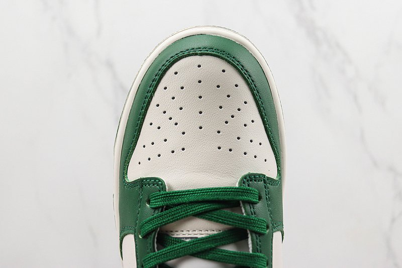 Nike Dunk Low "Green/White/Black" фото № 3