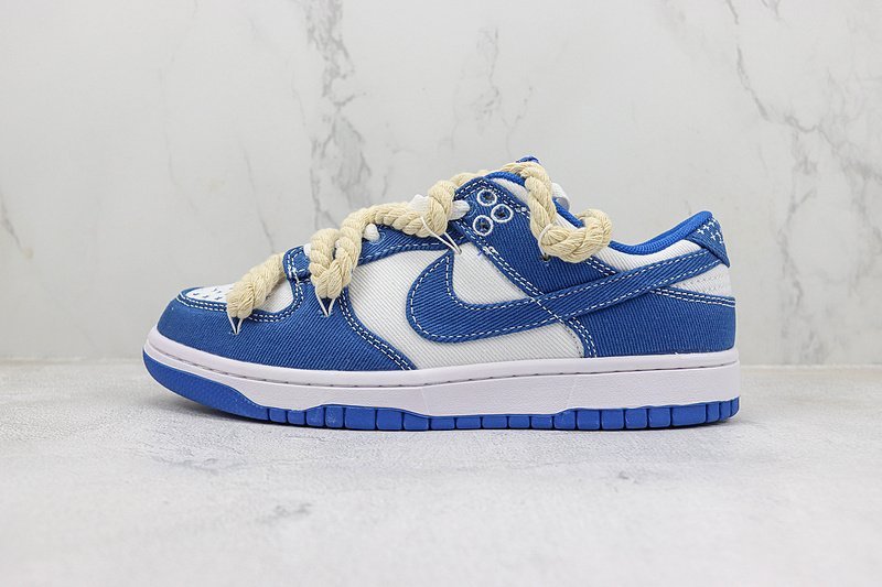 Nike Dunk Low "Sashiko/Industrial Blue" фото № 2