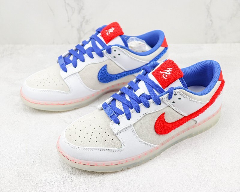 Nike Dunk Low "Year of the Rabbit/Crimson-Varsity Royal" фото № 5