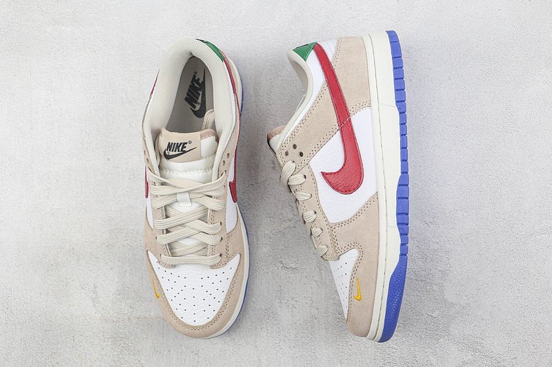 Dunk Low "Light Iron/Ore/Red/Blue" фото № 7