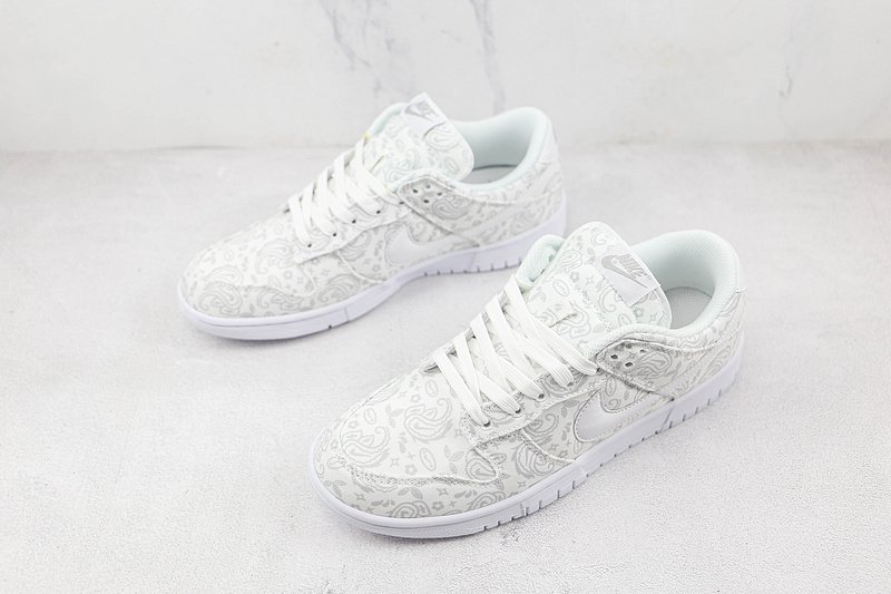 Nike Dunk Low "White Paisley" фото № 5