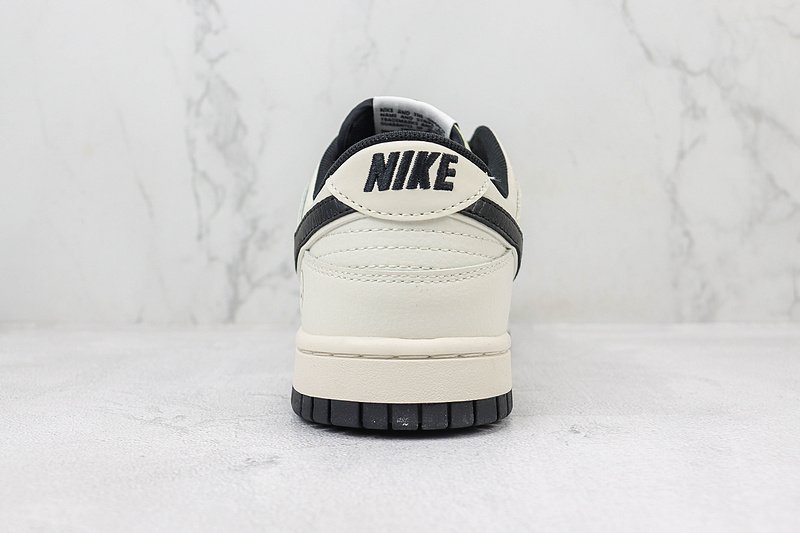 Nike Dunk Low "Pearl White/Black Swoosh" фото № 9
