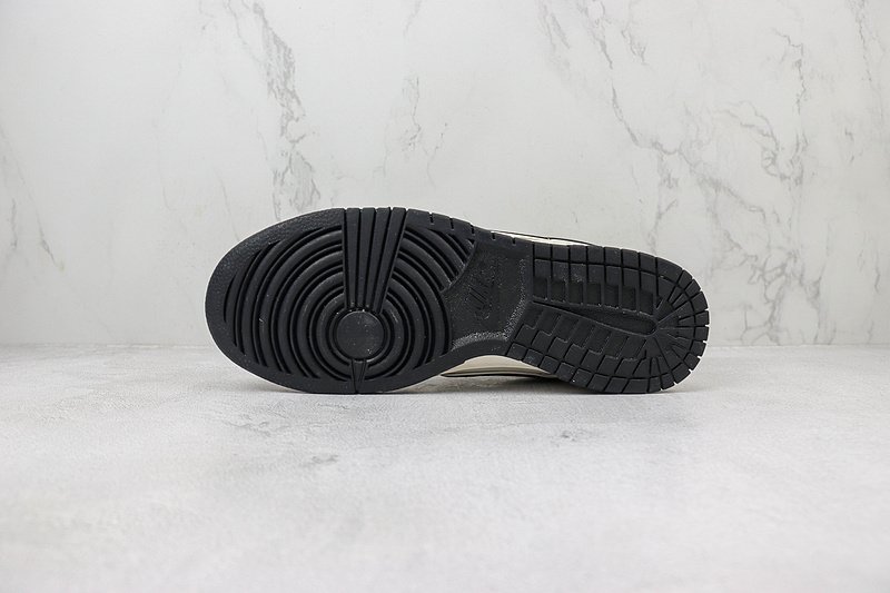 Nike Dunk Low "Pearl White/Black Swoosh" фото № 8