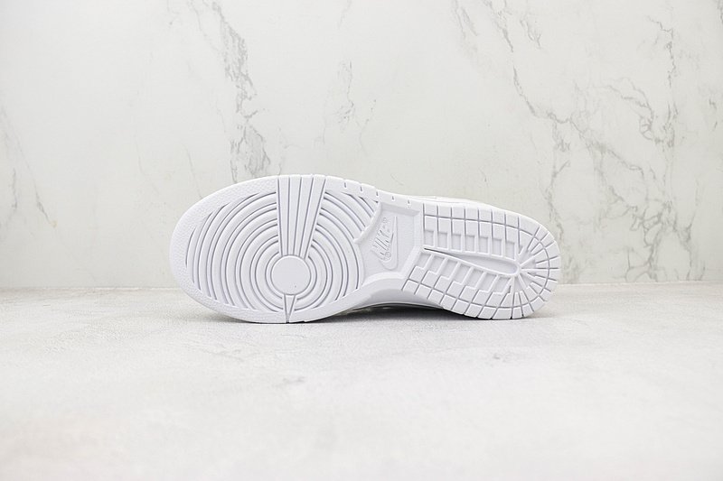 TIGHTBOOTH x Nike Dunk Low "White/Glowing Pattern" фото № 8