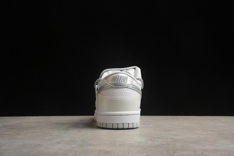 Nike Dunk Low Rope Laces "Blanc/Platinum Pure" фото № 3