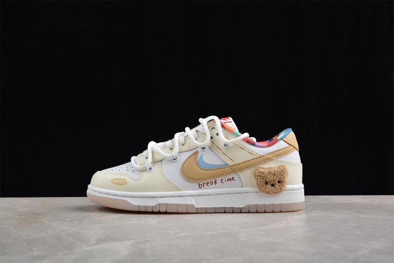 Break Time x Nike Dunk Low "Beige/Bear" фото № 5