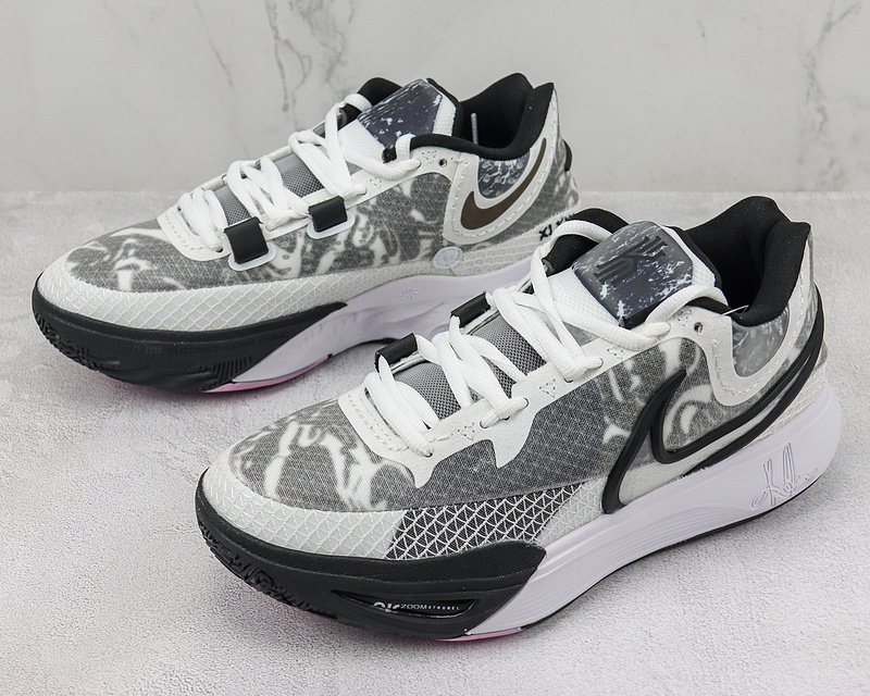 Nike Kyrie 8 "White/Grey/Black" фото № 5