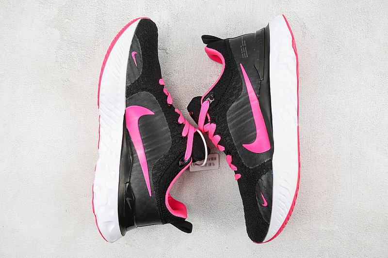 Nike React Infinity Run Flyknit 3 Premium "Black/Pink" фото № 5
