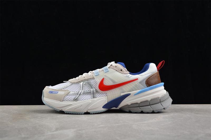 Nike V2K Run "Metallic/Silver/Gym/Red/Deep Royal Blue" фото № 2