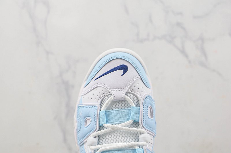Nike Air More Uptempo 96 QS "White Midnight/Navy/Lake Blue" фото № 3