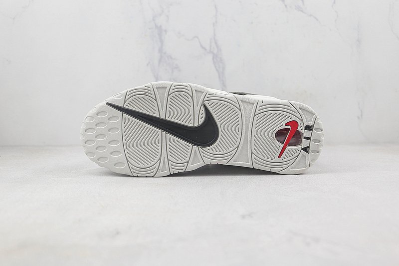 Nike Air More Uptempo 96 QS "White/Black/Leopard Print" фото № 8