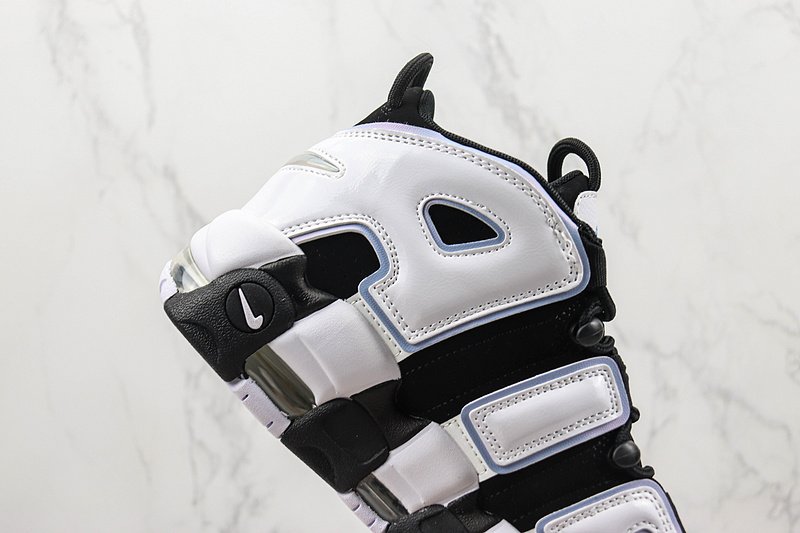 Nike Air More Uptempo "Olympic White/Metallic Gold/Midnight Navy" фото № 4