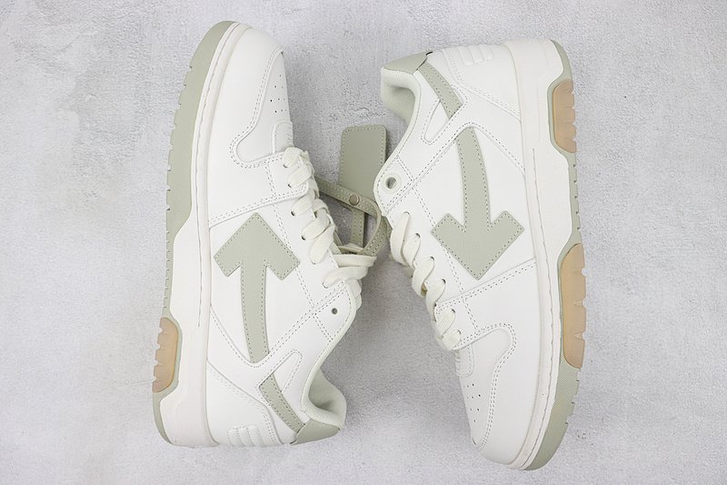 Off White Out Of Office "Cream/Light Green" фото № 6