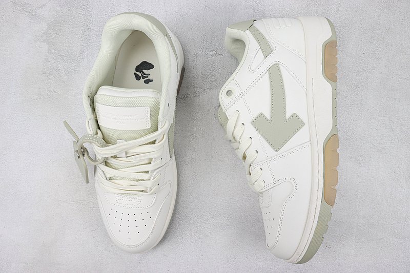 Off White Out Of Office "Cream/Light Green" фото № 7