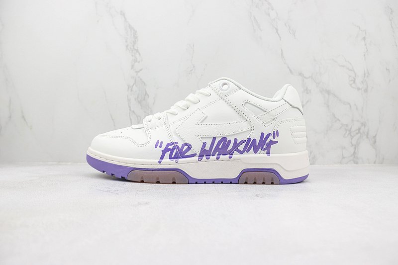 Off White Out Of Office "White/Purple For Walking" фото № 2