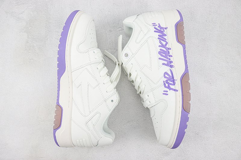 Off White Out Of Office "White/Purple For Walking" фото № 6