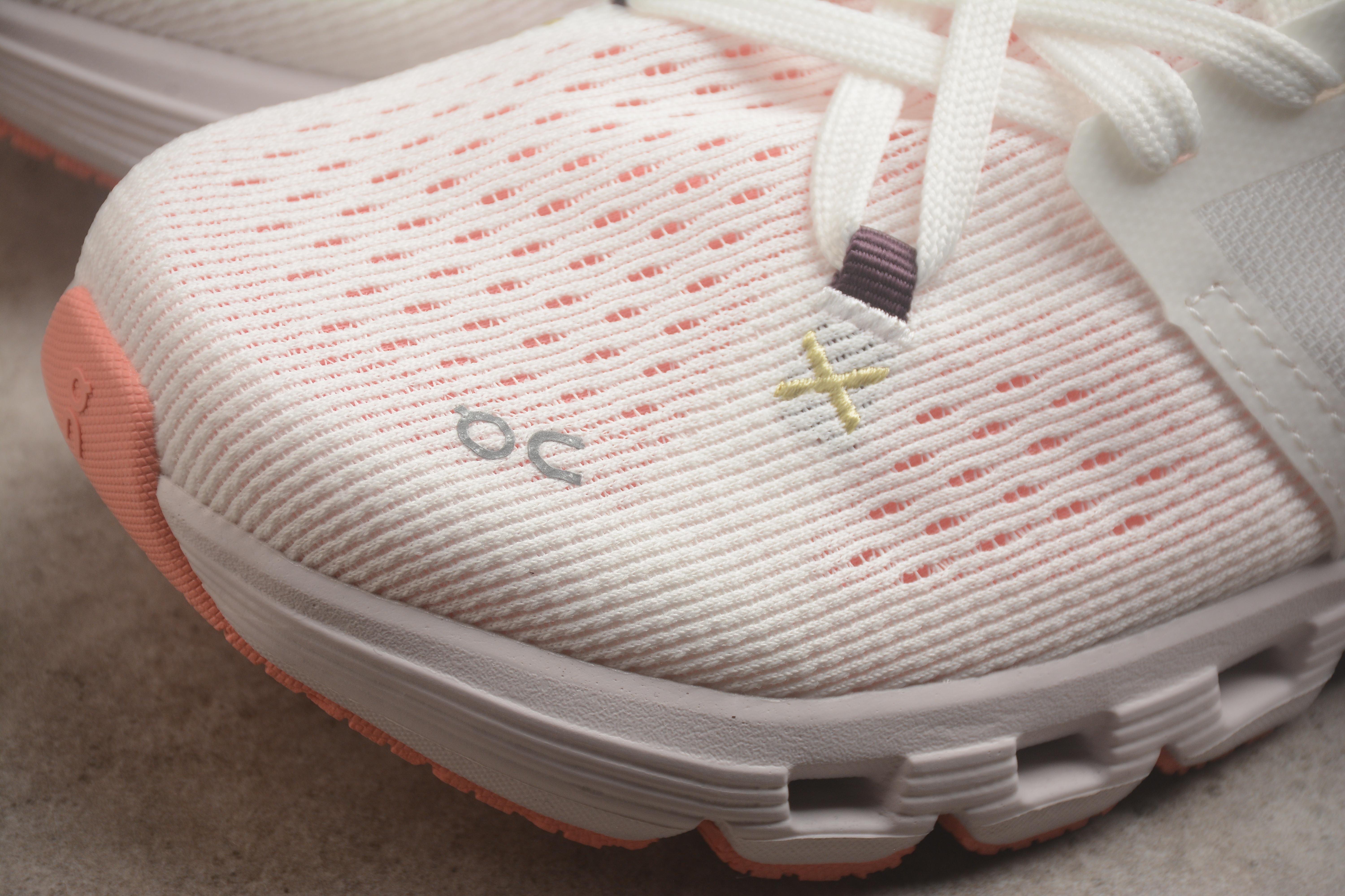 On Cloud X 4 "White/Red/Orange/Kelly Green" фото № 7