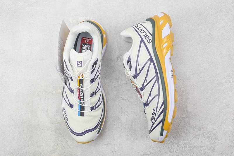 Salomon XT-6 Expanse "White/Blue/Yellow" фото № 6