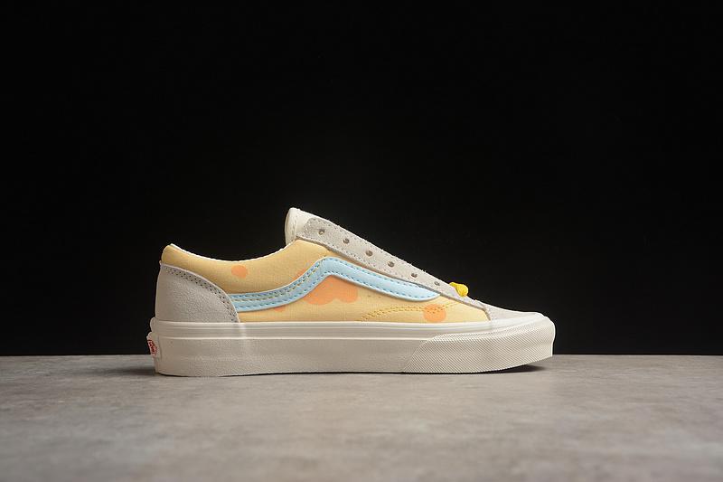 Vans Old Skool Style 36 "White/Yellow" фото № 2