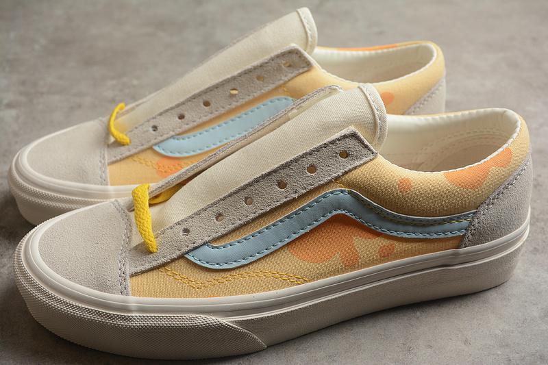 Vans Old Skool Style 36 "White/Yellow" фото № 6