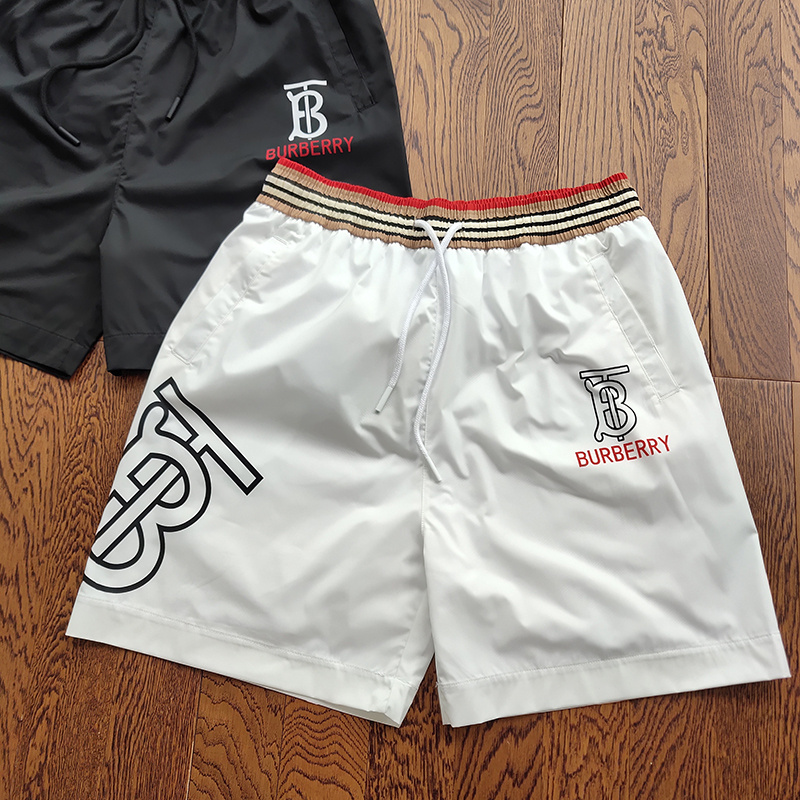 Шорты Burberry Cotton With Stripes " White" фото № 4