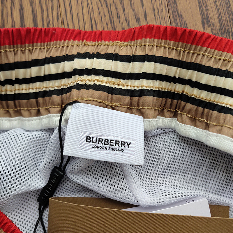 Шорты Burberry Cotton With Stripes " White" фото № 6