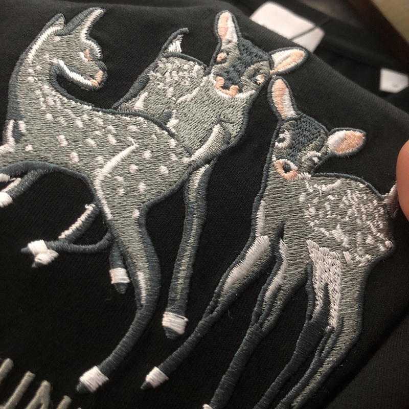 Футболка Burberry Unicorn "Black" фото № 5