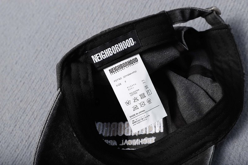 Кепка Neighborhood With Logo "Black" фото № 3