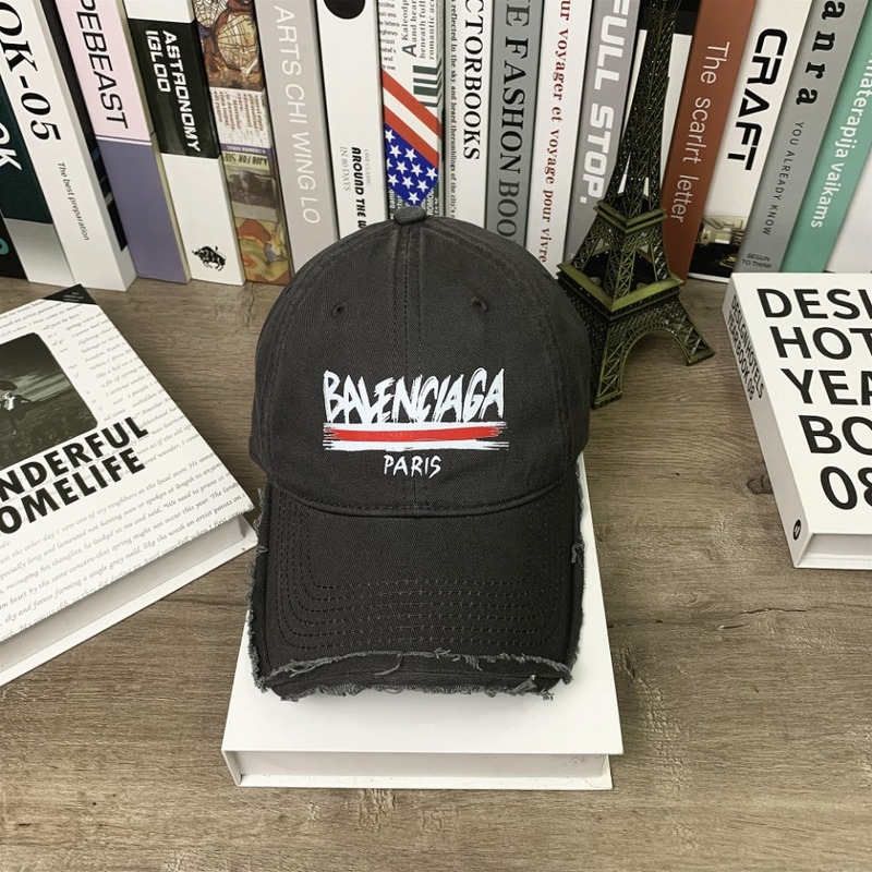 Кепка Balenciaga Paris Logo "Dark Grey" фото № 2