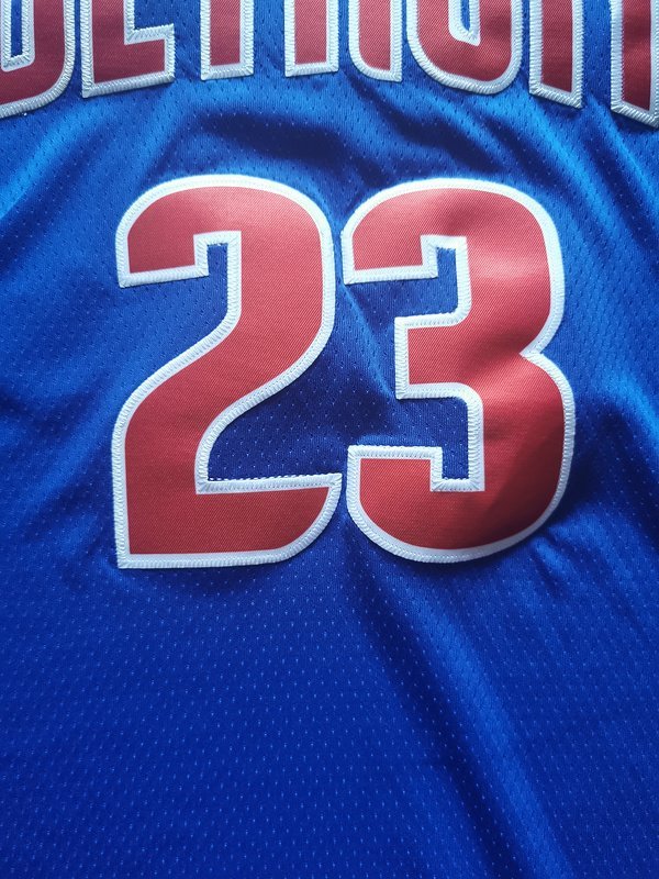 Баскетбольная Джерси Nike Detroit Pistons 19-20 №23 Blake Griffin "Blue" фото № 5