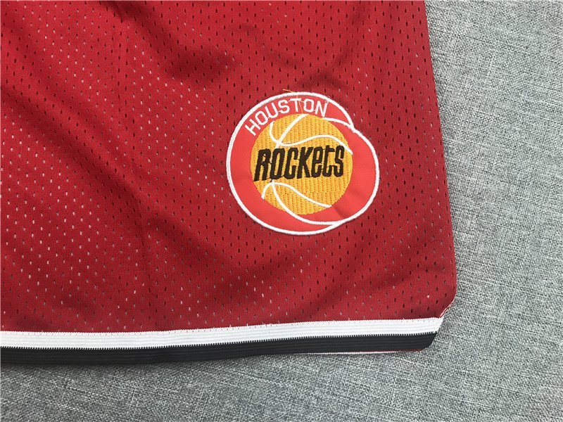 Баскетбольные Шорты Just Don Houston Rockets "Red" фото № 2