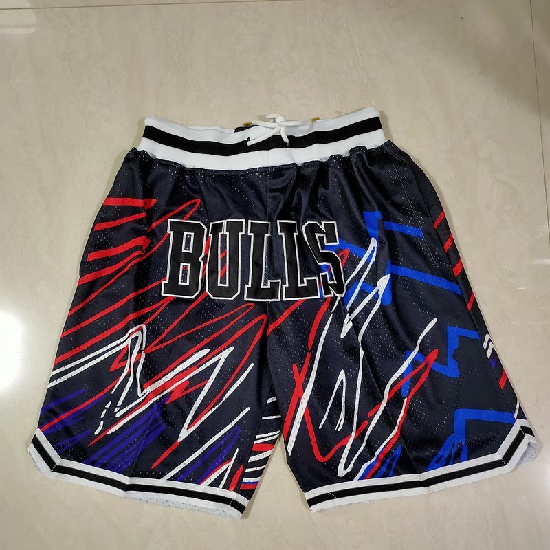 Баскетбольные Шорты Just Don Chicago Bulls "Black" фото № 4