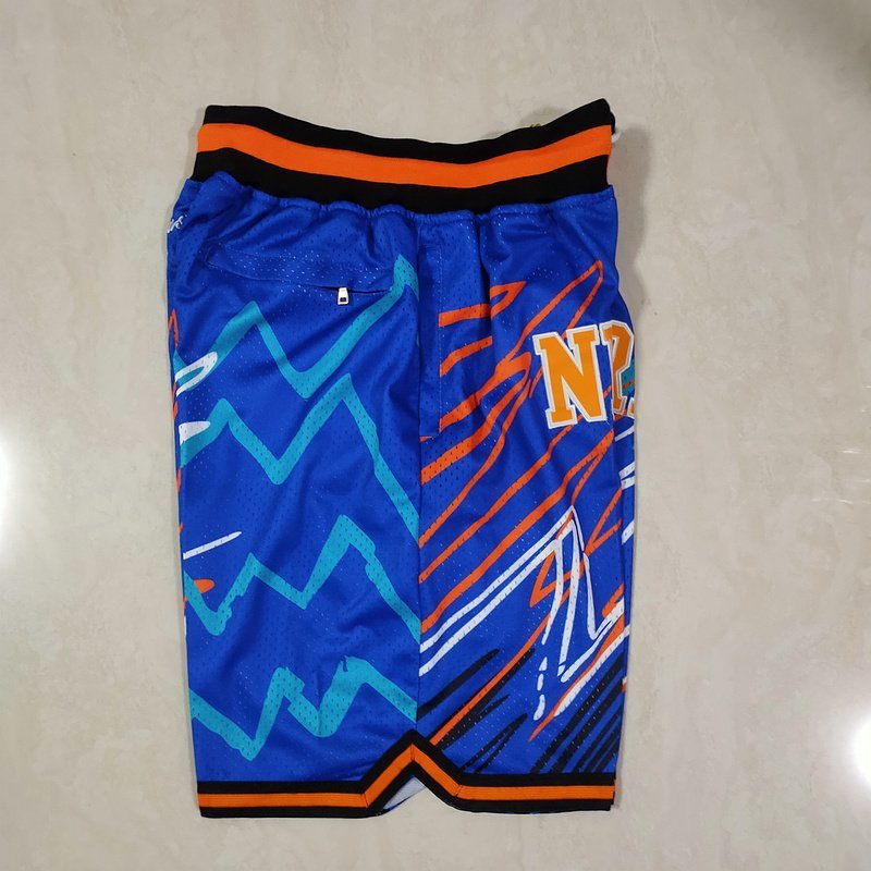 Баскетбольные Шорты Just Don New York Knicks "Blue" фото № 2