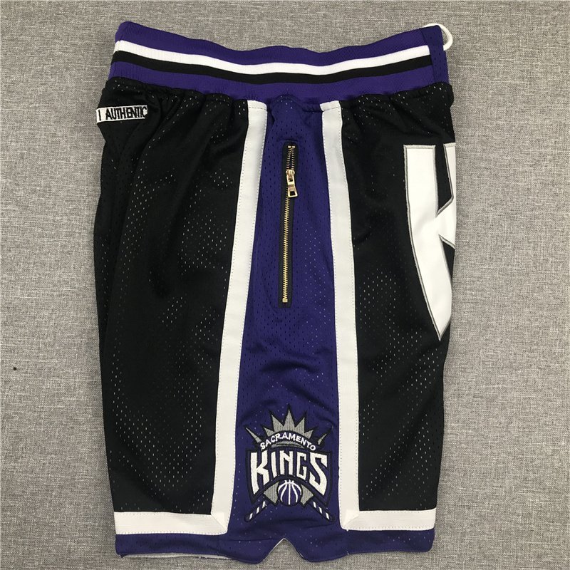 Баскетбольные Шорты Just Don Sacramento Kings "Black" фото № 5