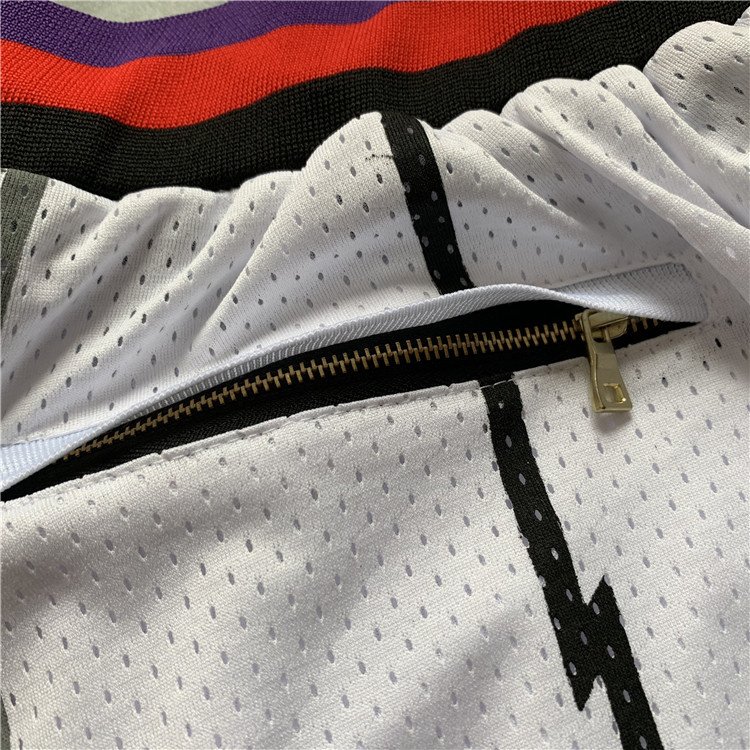 Баскетбольные Шорты Just Don Toronto Raptors "White" фото № 5