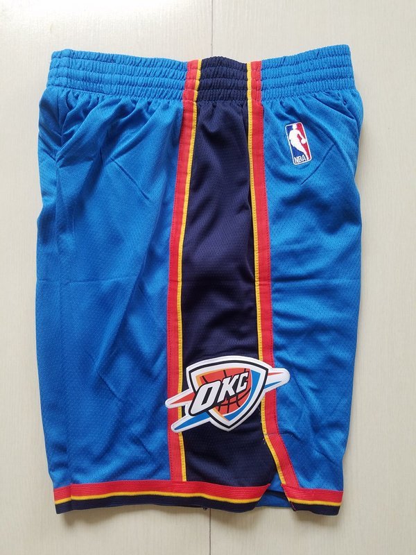Баскетбольные Шорты Nike X NBA Oklahoma City Thunder 17-18 "Blue" фото № 7
