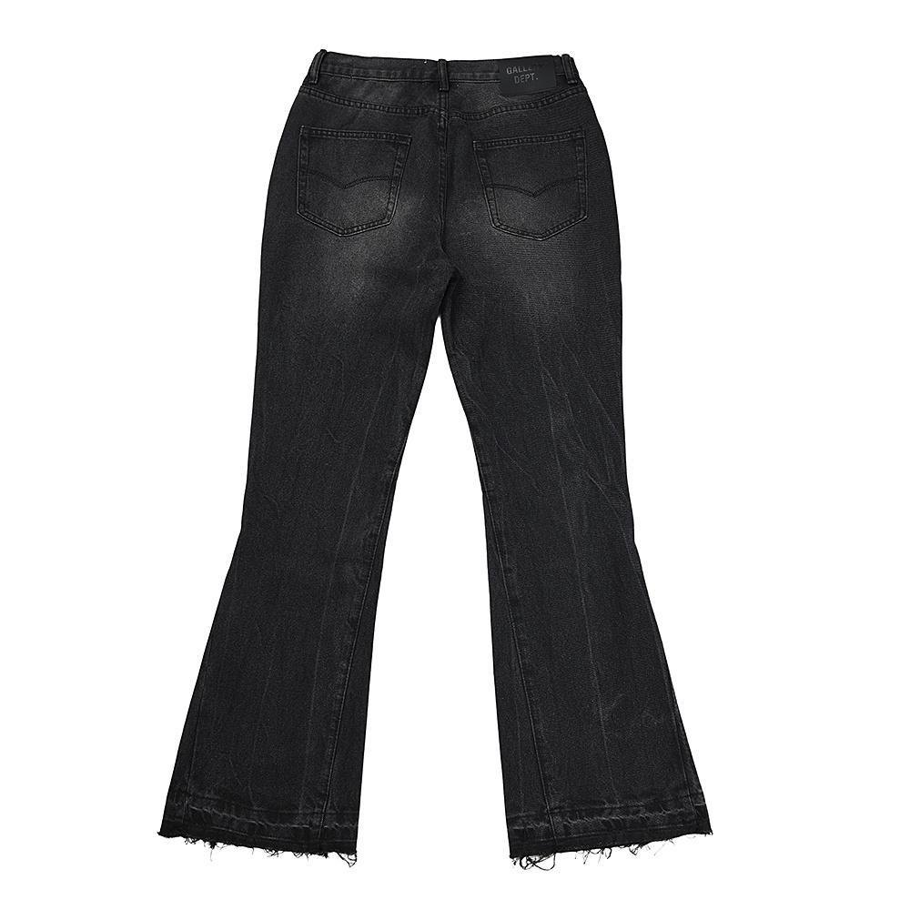 Джинсы Gallery Dept. LA Flare Waxed "Black" фото № 2