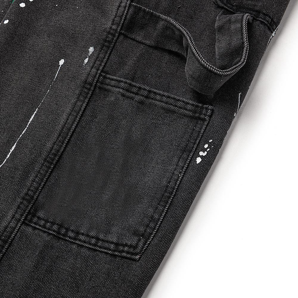 Джинсы Gallery Dept. LA Flare Carpenter Splash "Black" фото № 4