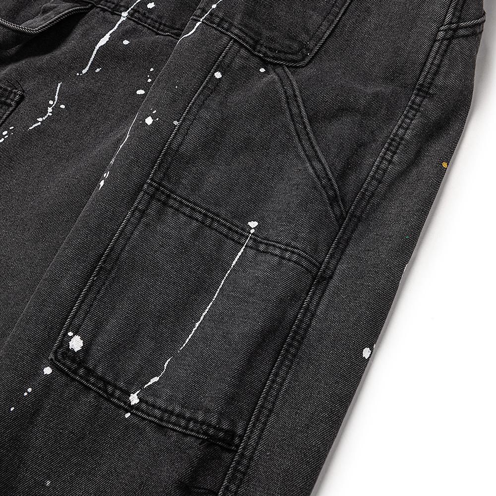 Джинсы Gallery Dept. LA Flare Carpenter Splash "Black" фото № 3