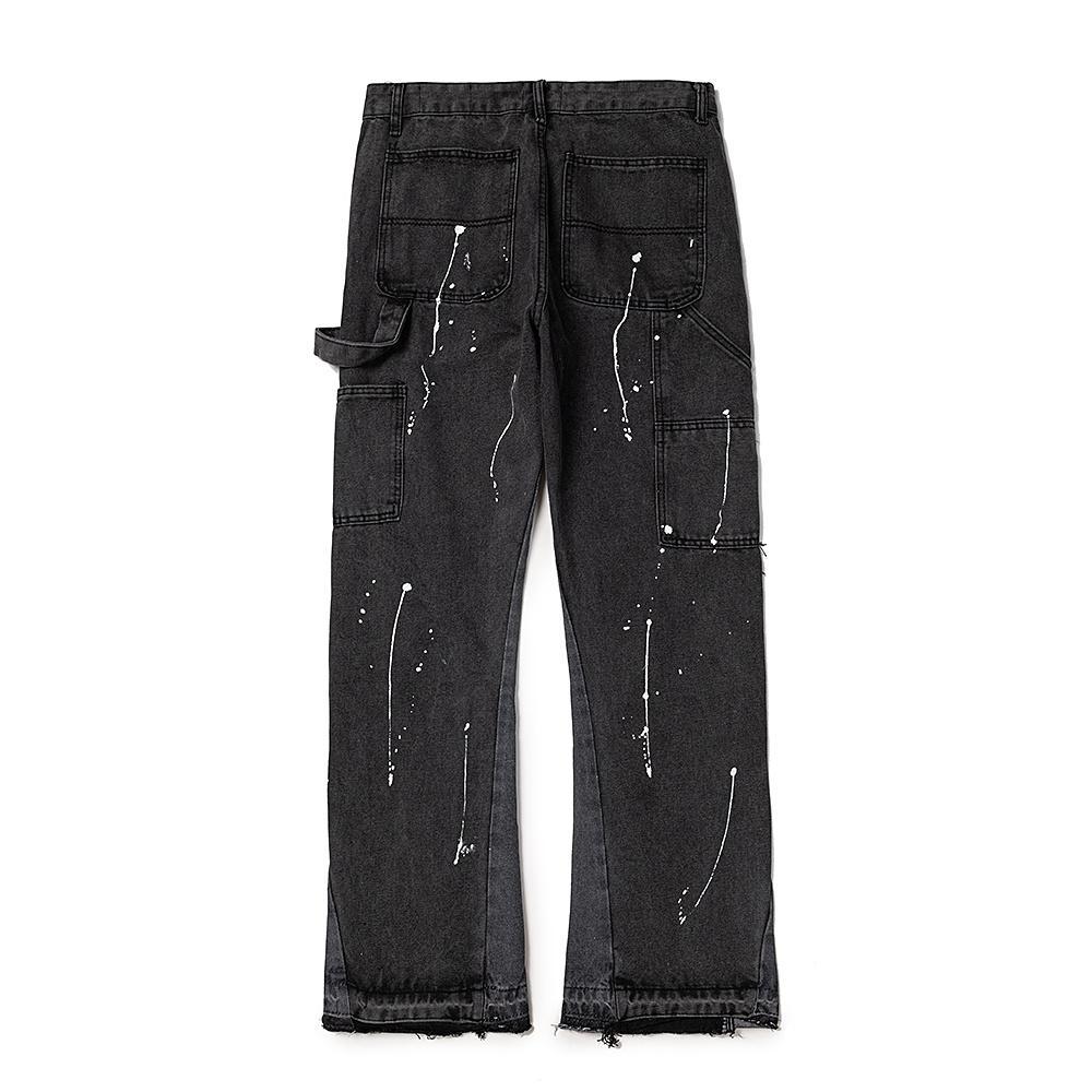 Джинсы Gallery Dept. LA Flare Carpenter Splash "Black" фото № 2