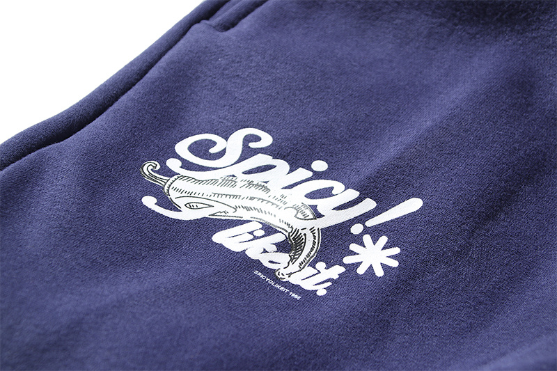 Штаны Bieber With Logo "Blue" фото № 5