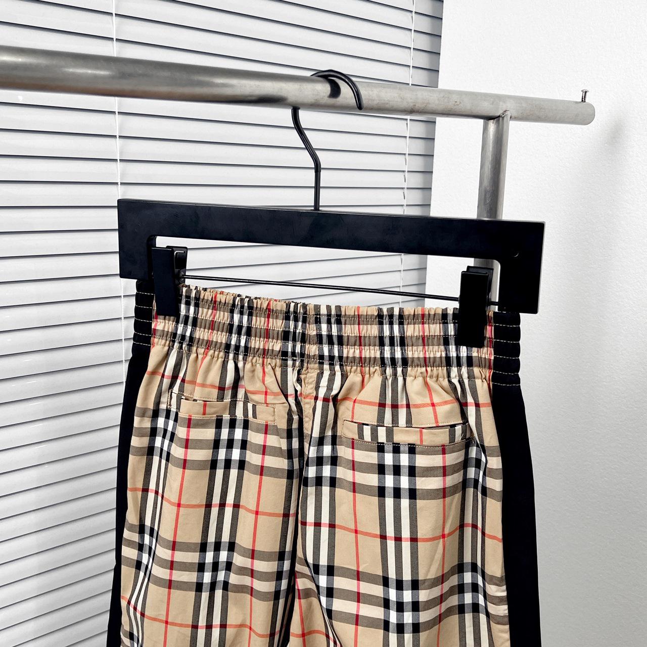 Рубашка Burberry Red And Black Lines Allsides Checked Print "Black" фото № 5