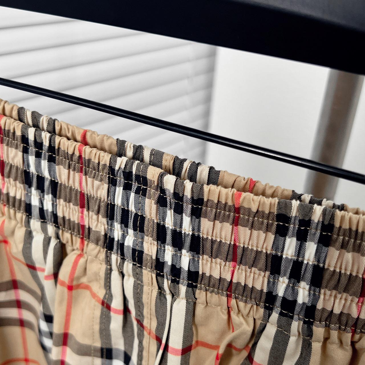 Рубашка Burberry Red And Black Lines Allsides Checked Print "Black" фото № 4