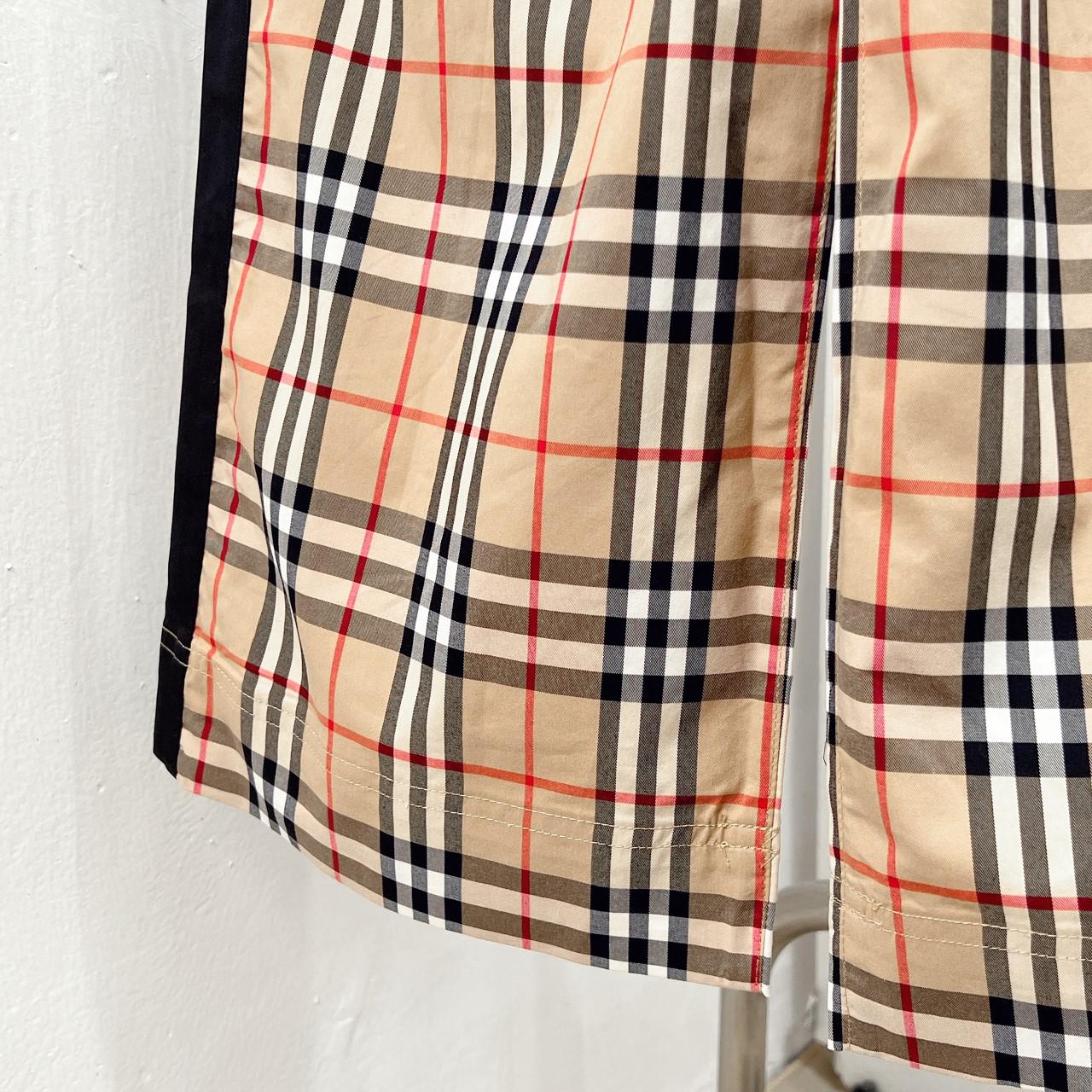Рубашка Burberry Red And Black Lines Allsides Checked Print "Black" фото № 3
